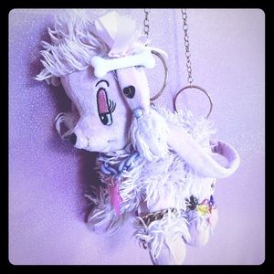 Prissy poodle plush purse